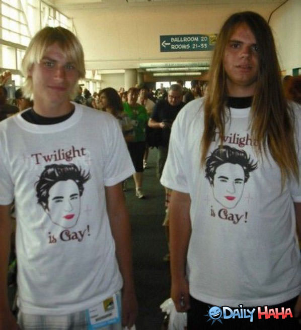 Twilight is Gay funny picture