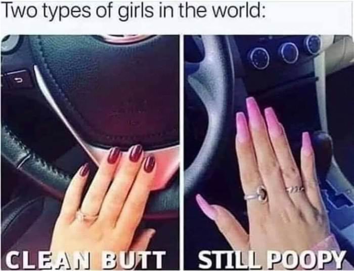 two types of girls in this world