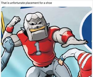 unfortunate placement