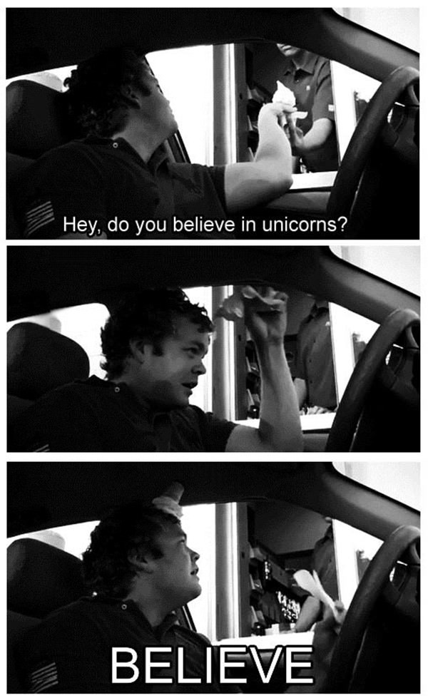 Do You Believe in Unicorns funny picture