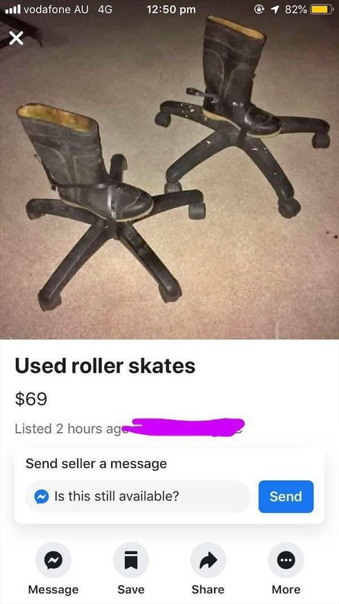 used roller skates