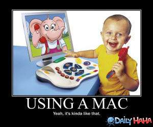 Mac Users funny picture