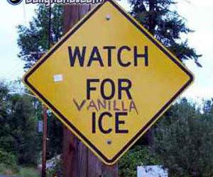 Watch for the Ice Ice Baby.