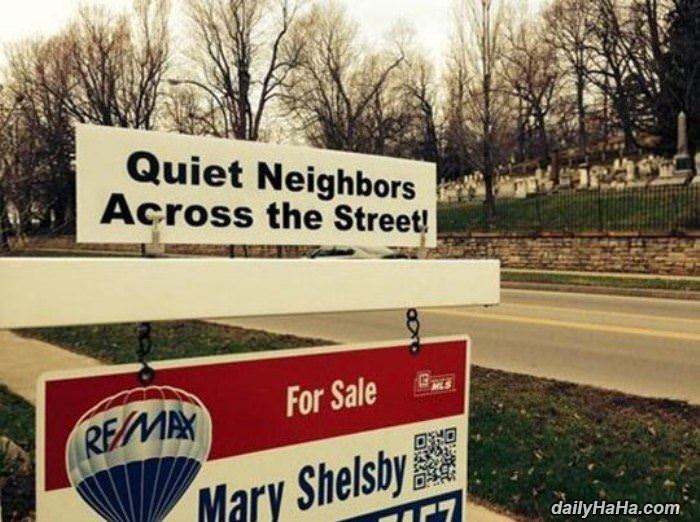 very quiet neighbors funny picture