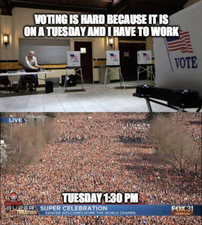 voting is hard funny picture
