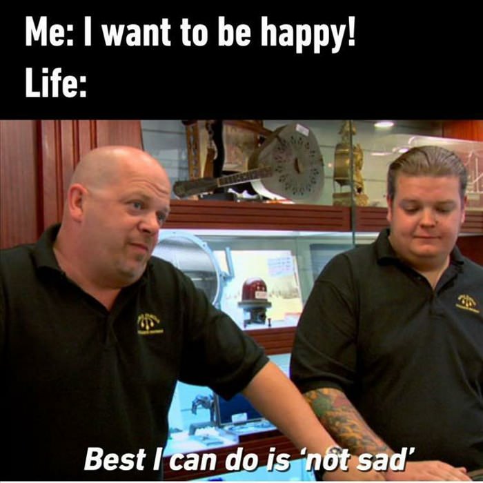 want to be happy