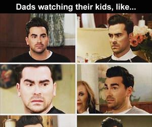 watching their kids
