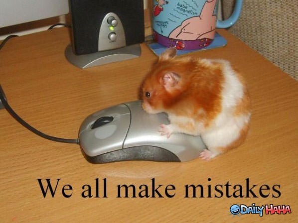 Mistakes funny picture