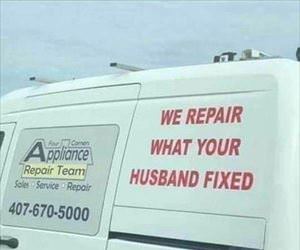 we repair