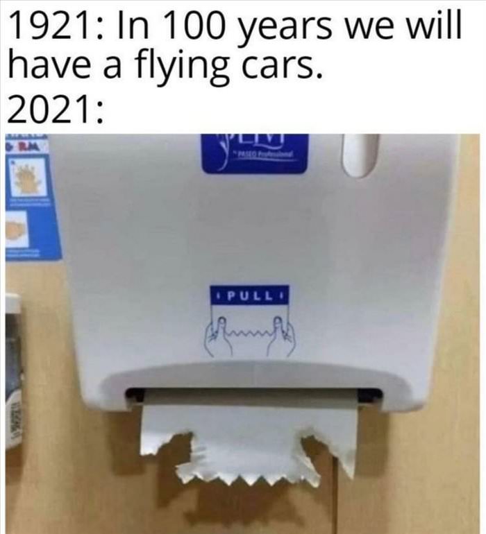 we will have flying cars