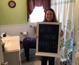 we are having triplets funny picture