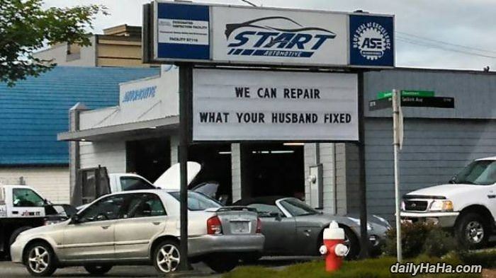 we can repair it funny picture
