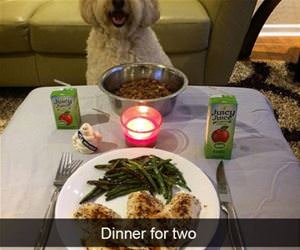 we have dinner for two funny picture