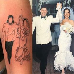 wedding tattoo