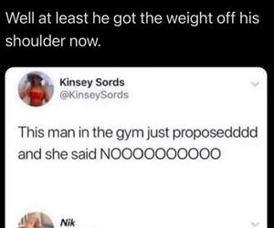 weight off his shoulder now