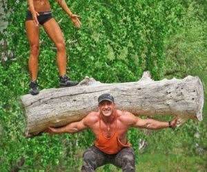 Strong Couple funny picture
