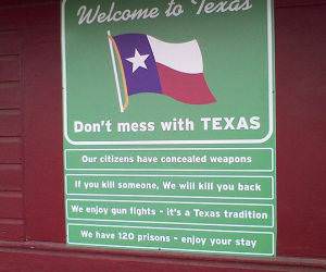 Welcome to Texas funny picture