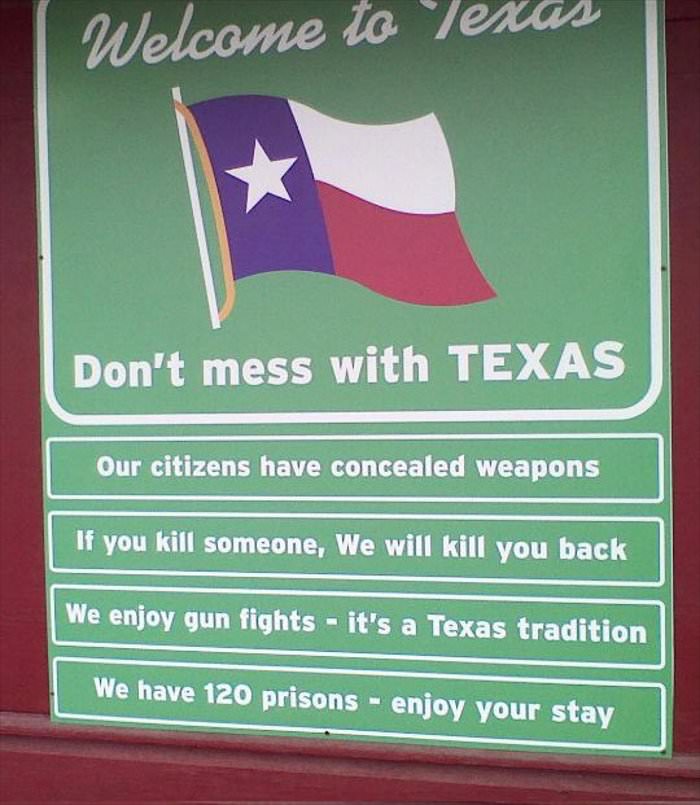 welcome to texas ... 2