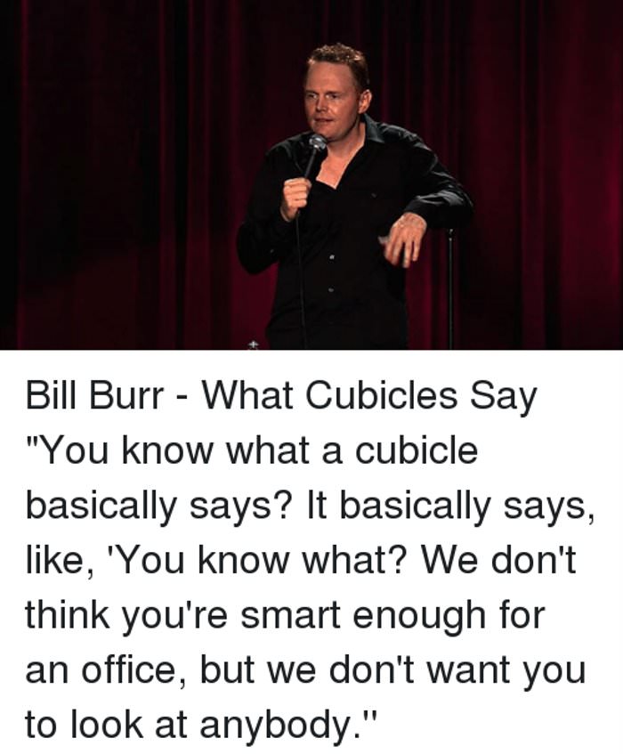 what a cubicle says