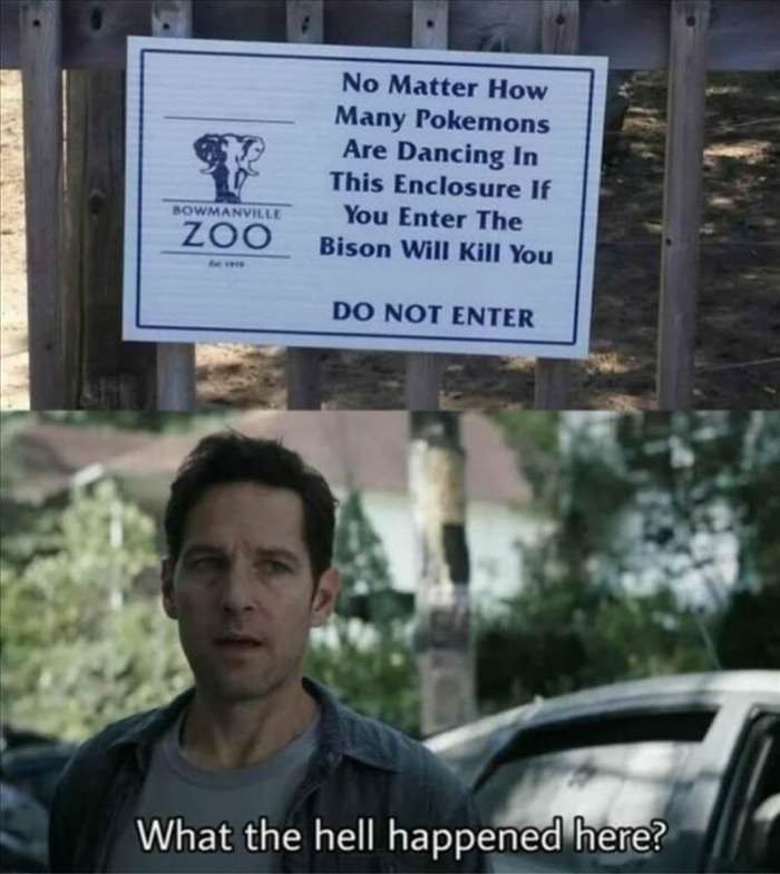 what happened here ... 2