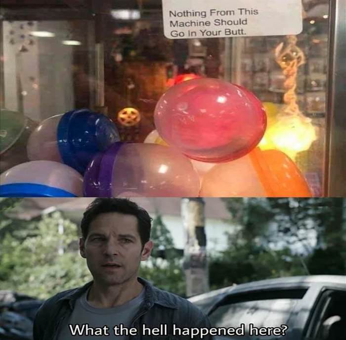 what happened here ... 2