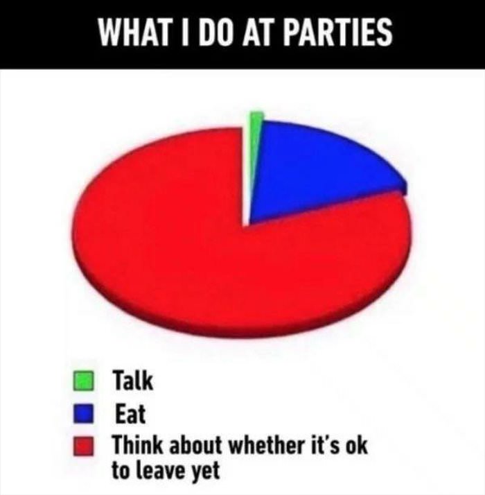 what i do at parties