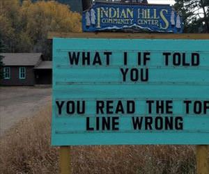 what if i told you ... 2