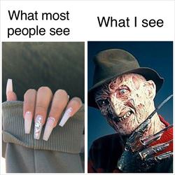 what most people see