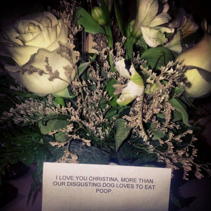 what a romantic funny picture