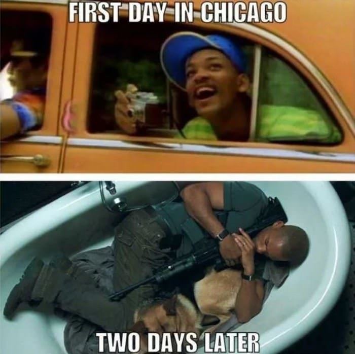 what happened to chicago funny picture