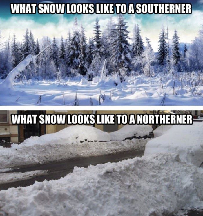 what snow looks like funny picture