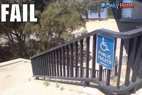 WheelChair Access Fail