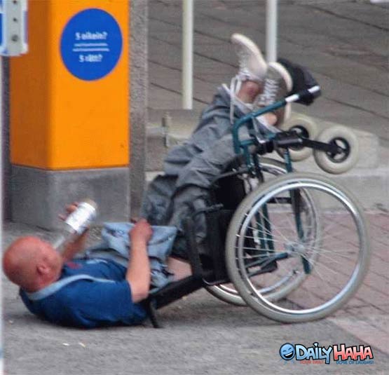 Wheelchair Drinking