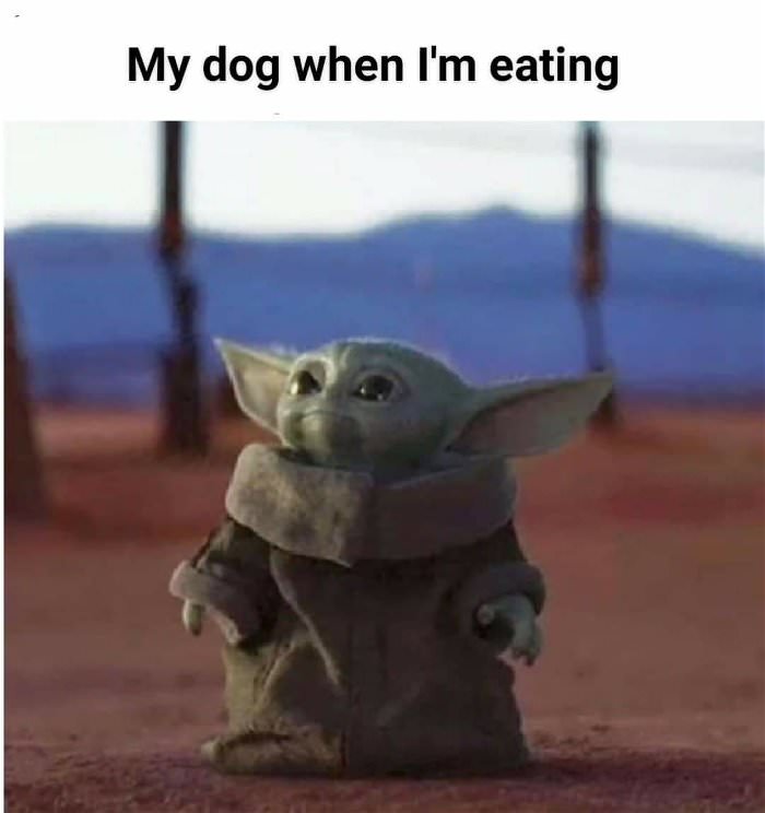when I am eating