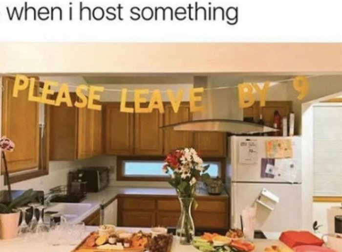 when i host