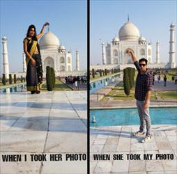 when i take the photo