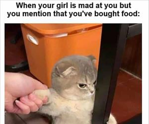 when she is mad