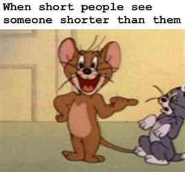 when short people see