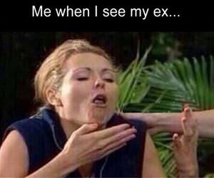 when i see my ex funny picture