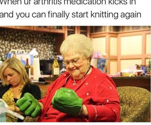 when the medicine kicks in funny picture