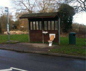 while you wait for the bus funny picture