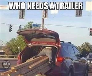 who needs a trailer ... 2