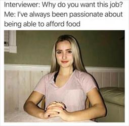 why do you want this job ... 2