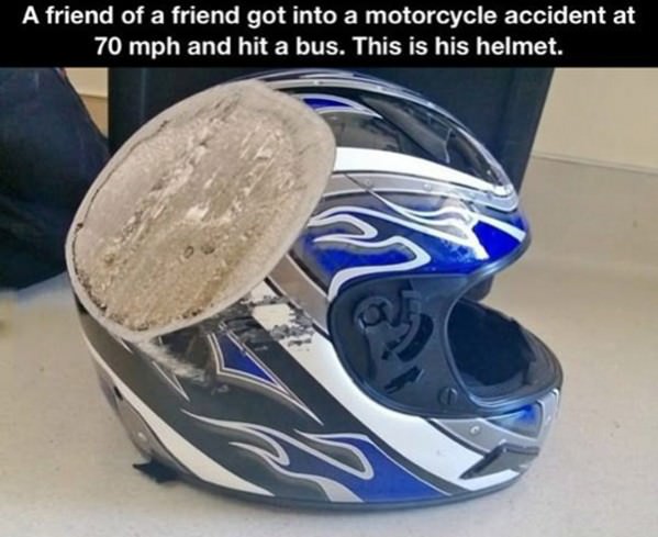Always Wear A Helmet funny picture