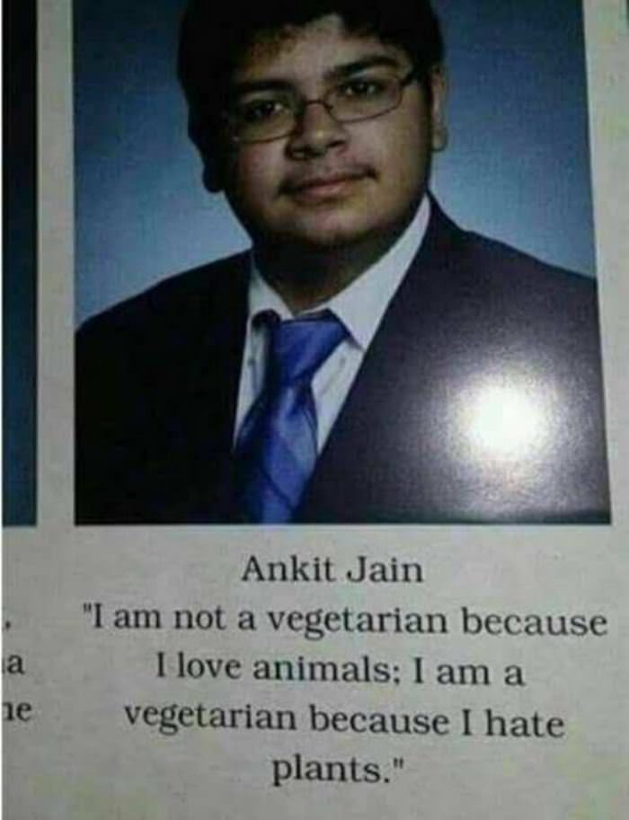 why are you a vegetarian funny picture