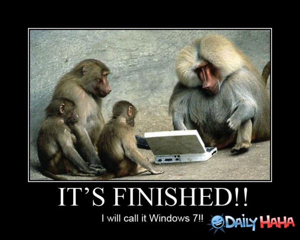 Windows 7 funny picture