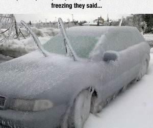 winter freeze funny picture