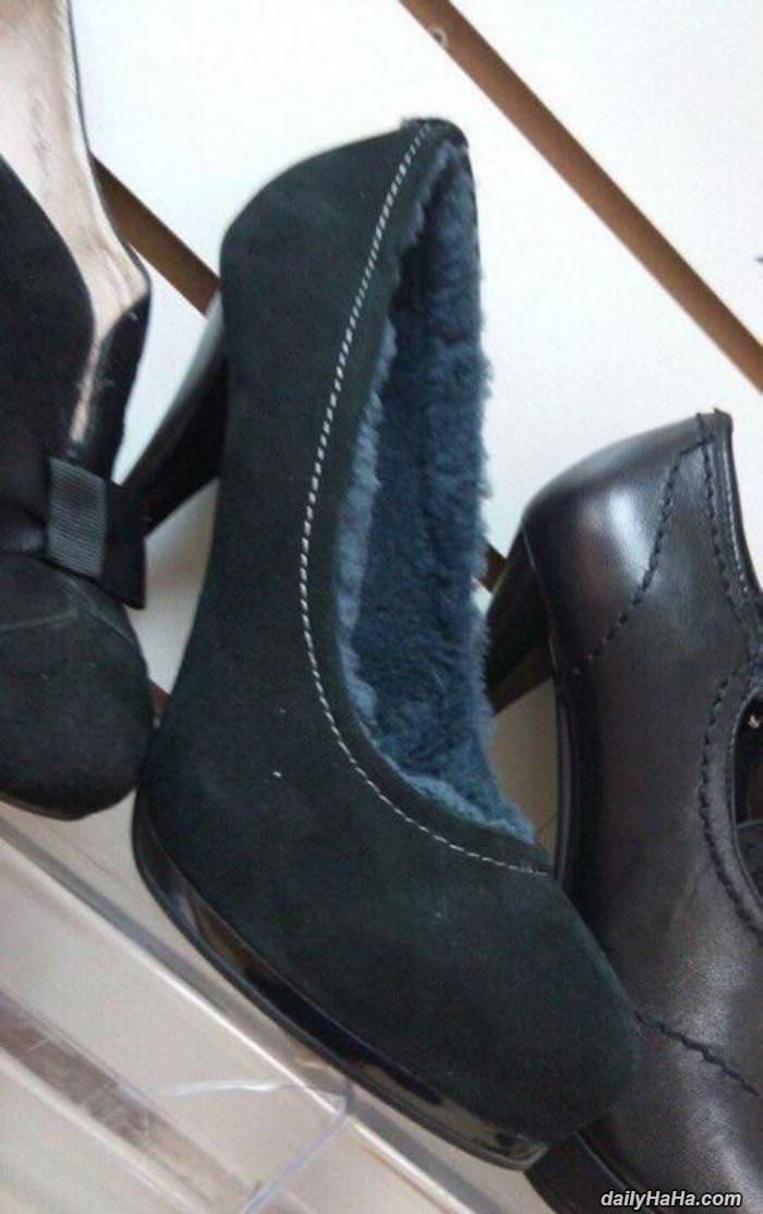 winter shoes funny picture