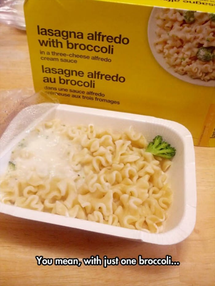 with broccoli