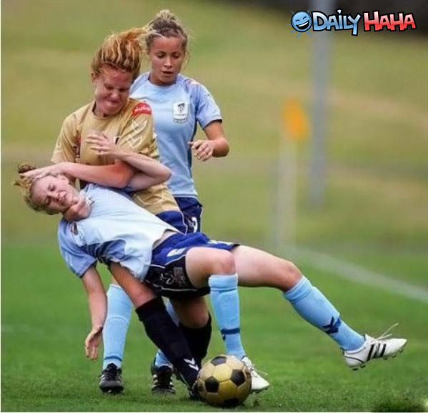 Womans Soccer funny picture